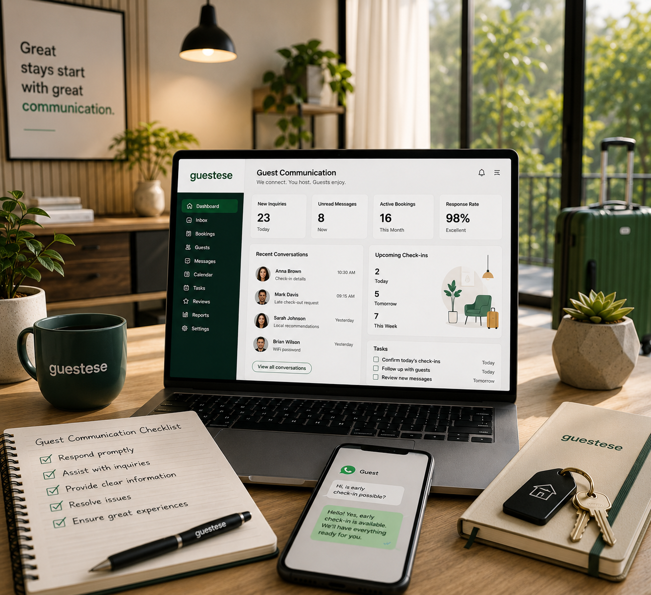 Guest Communication & Support